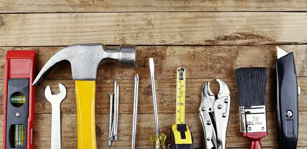 Handyman tools for home repairs and maintenance services in Rockford, IL